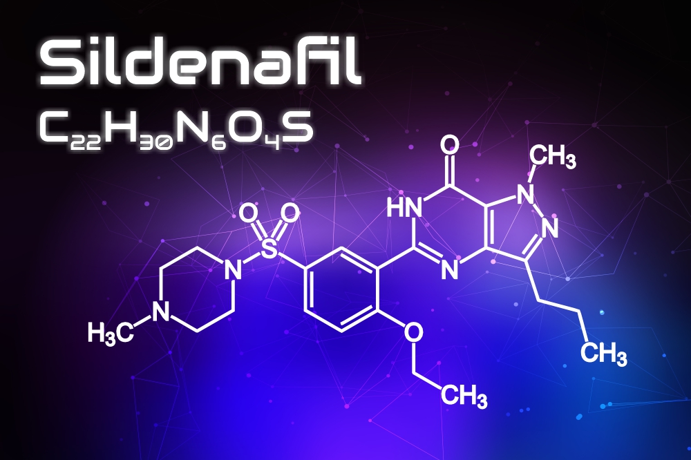 Sildenafil, účinná látka v lécích Kamagra