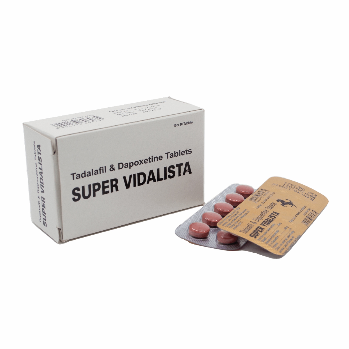 Super vidalista, tadalafil + dapoxetin